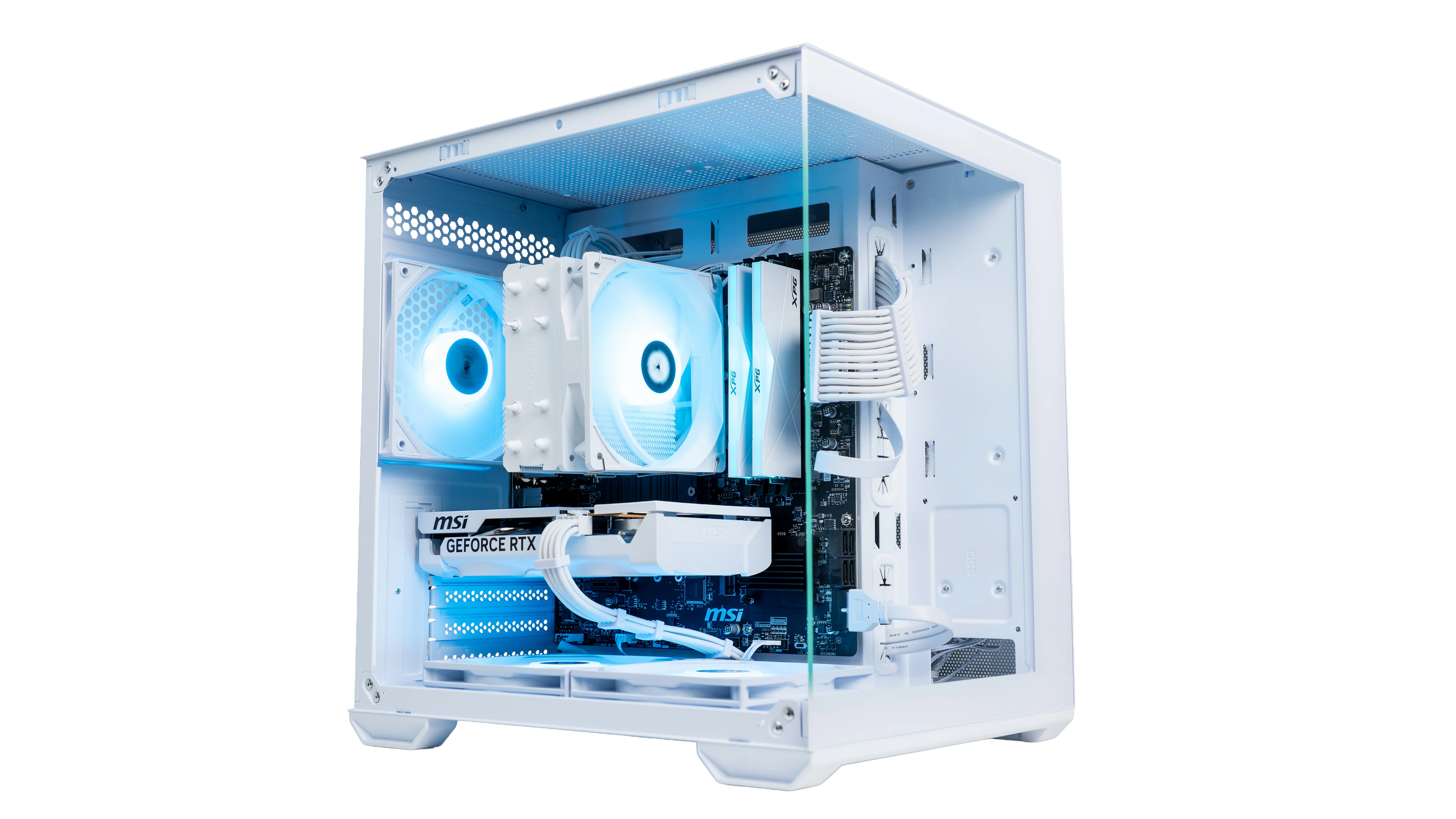 Blossom Gaming PC — Ryzen 7500F, RX 7600 | Budget Prebuilt