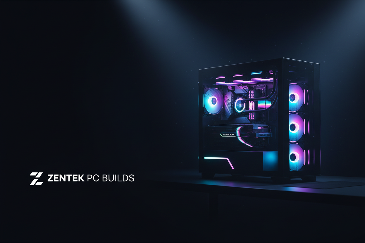 Zentek PC Builds Hero Banner